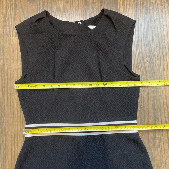 Sandro Paris Black Textured Mini Dress - Picture 5 of 9